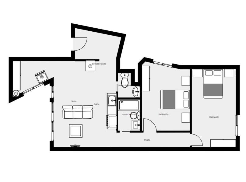 Alameda Colon By Hdc Apartments 말라가 외부 사진